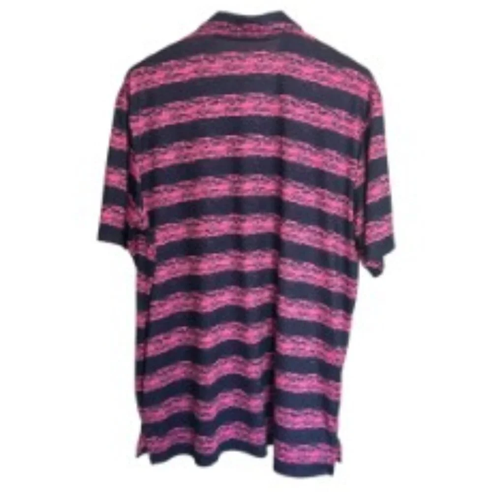 Adidas Painted Stripe Golf Polo Shirt XLarge